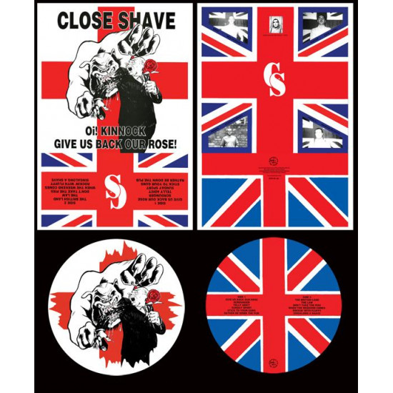 Close Shave "Oi! Kinnock Give Us Back Our Rose" Picture LP